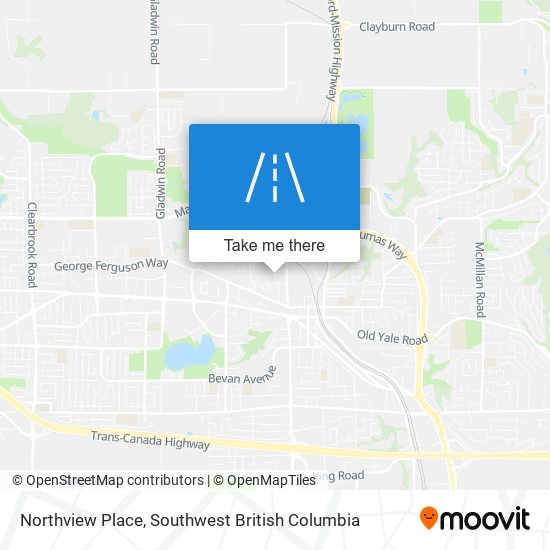 Northview Place map