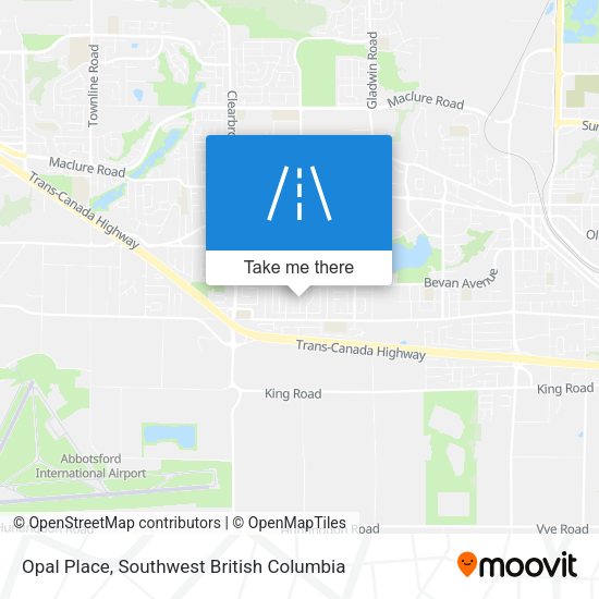 Opal Place map