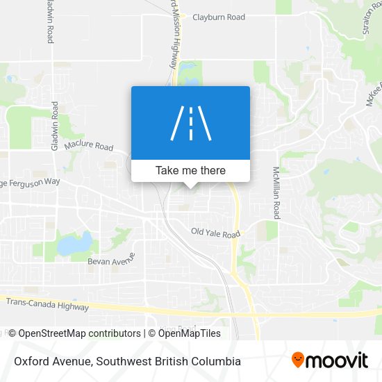 Oxford Avenue plan
