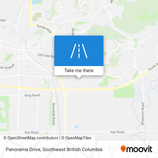 Panorama Drive map
