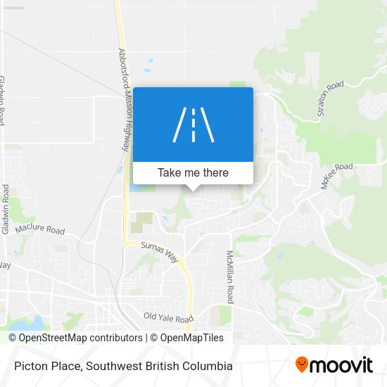 Picton Place map