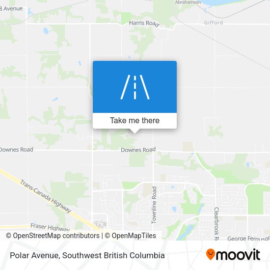 Polar Avenue map