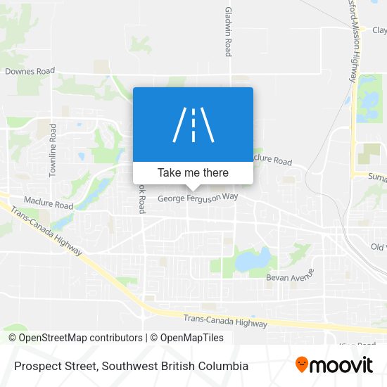Prospect Street map