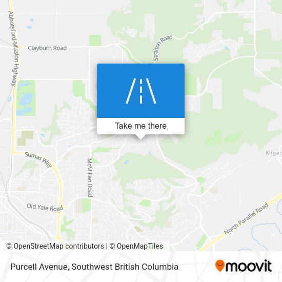 Purcell Avenue map
