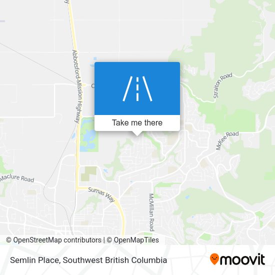 Semlin Place map