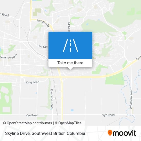 Skyline Drive map