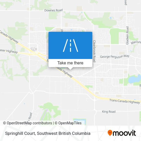 Springhill Court map