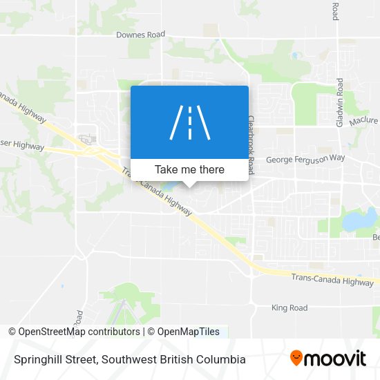 Springhill Street map