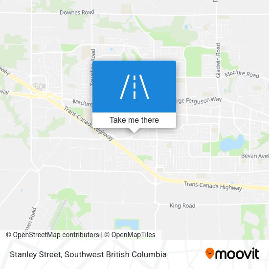 Stanley Street map