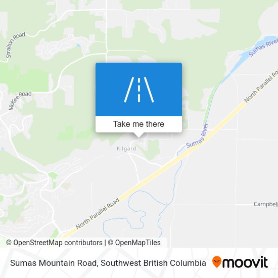 Sumas Mountain Road plan