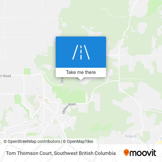 Tom Thomson Court map