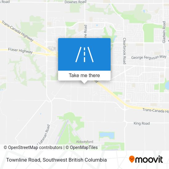 Townline Road map