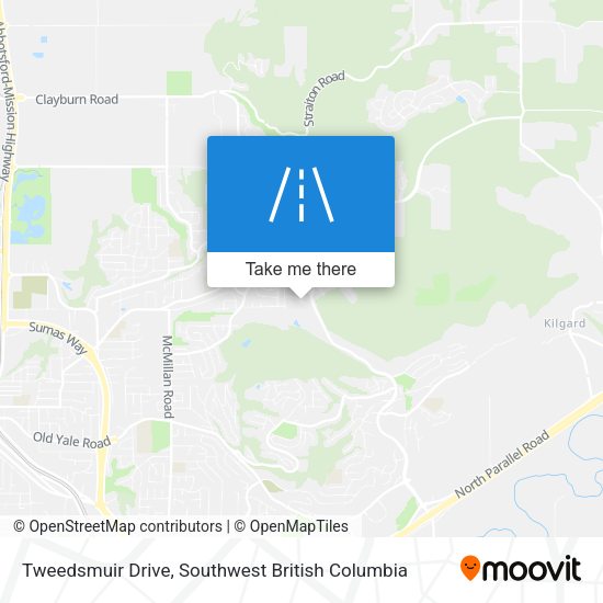 Tweedsmuir Drive map