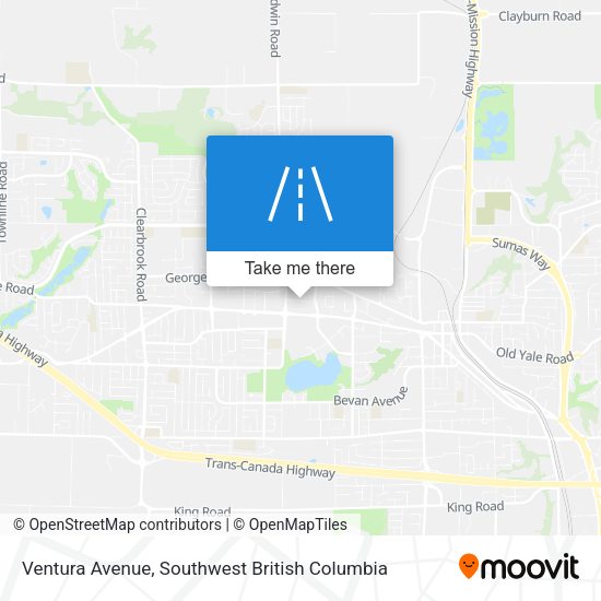 Ventura Avenue map
