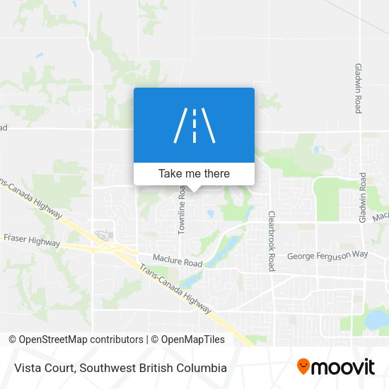 Vista Court map