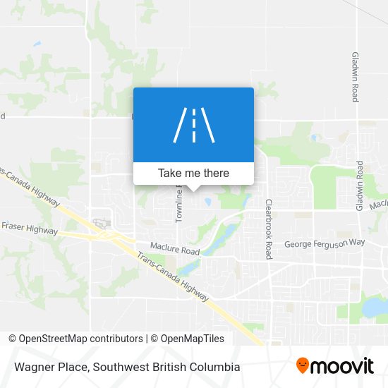 Wagner Place map