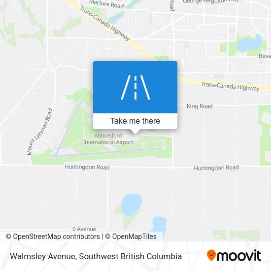 Walmsley Avenue map