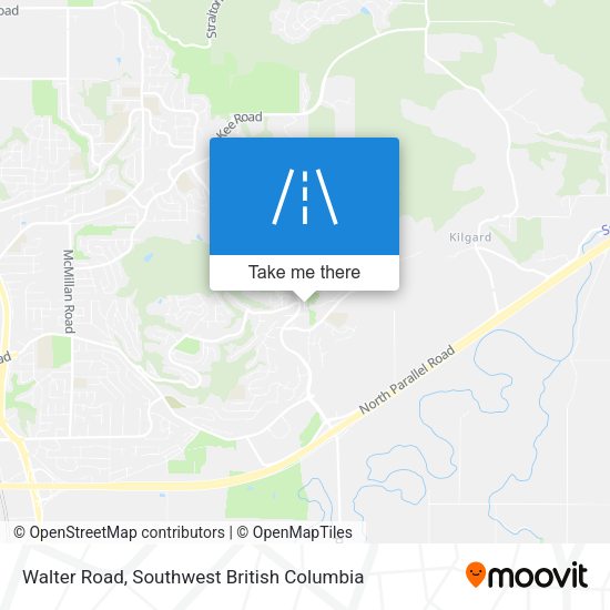 Walter Road map