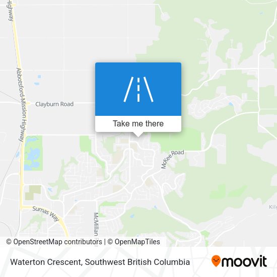 Waterton Crescent map