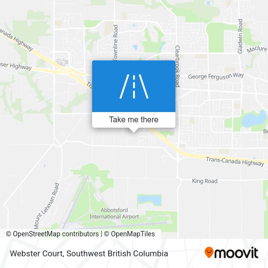 Webster Court map