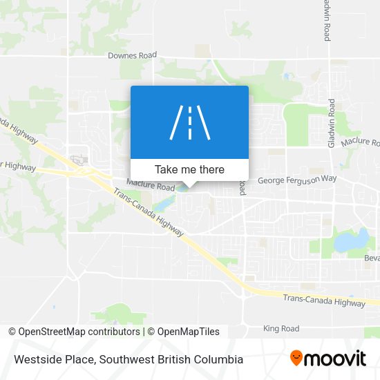Westside Place map