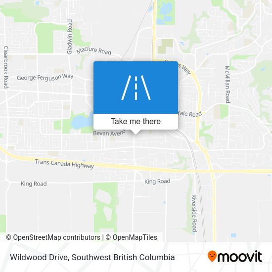 Wildwood Drive map