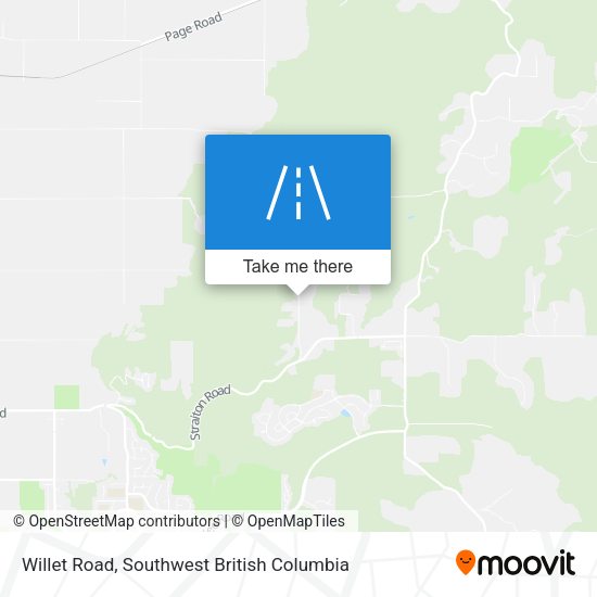 Willet Road plan