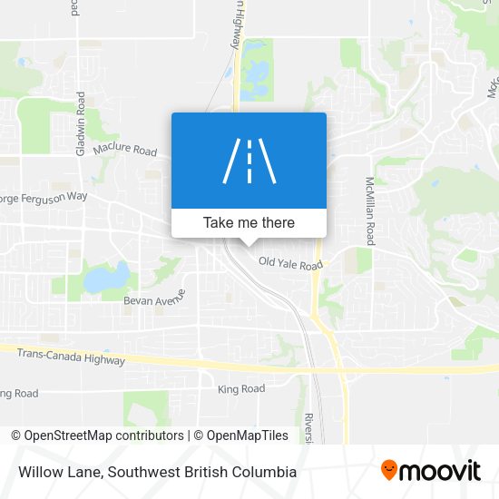 Willow Lane map