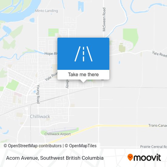 Acorn Avenue map