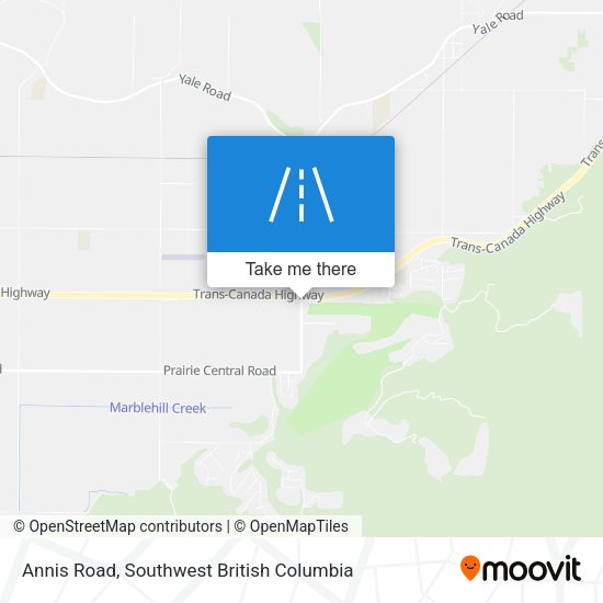 Annis Road map