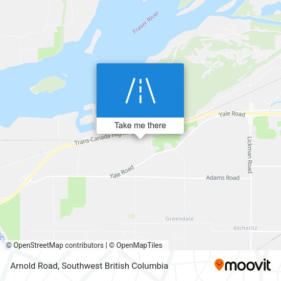 Arnold Road map