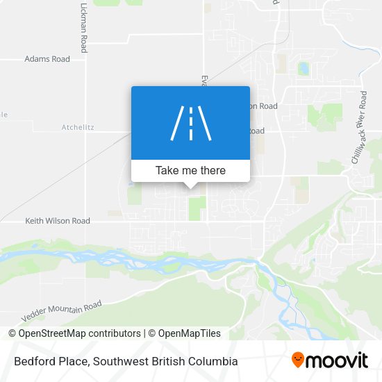 Bedford Place map