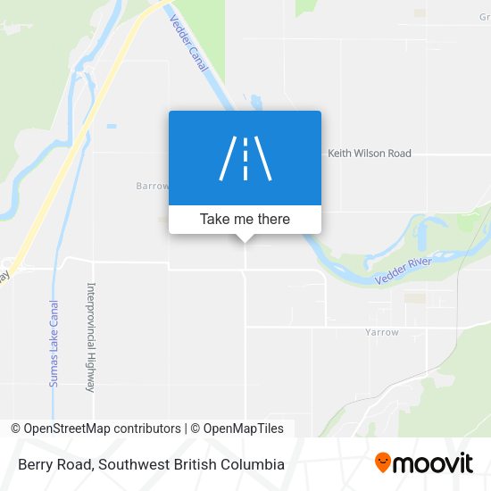 Berry Road map