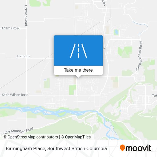Birmingham Place map