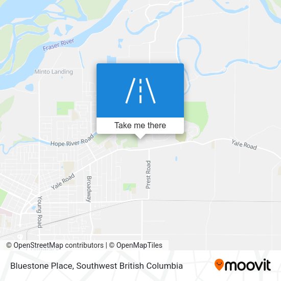 Bluestone Place map
