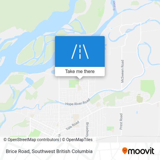 Brice Road map
