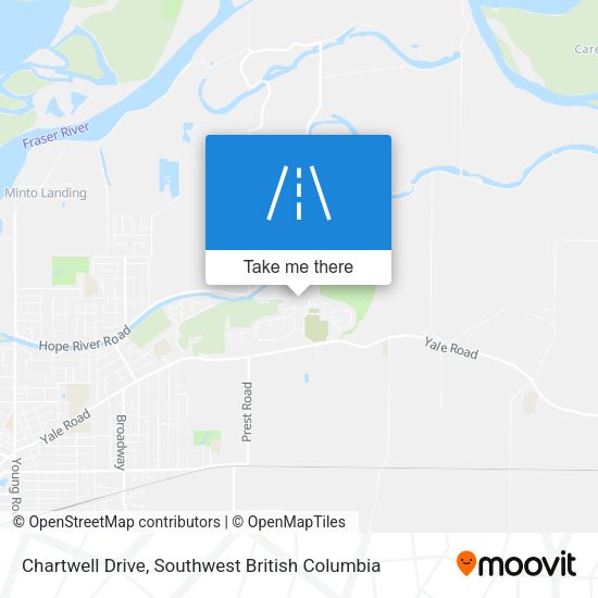 Chartwell Drive map