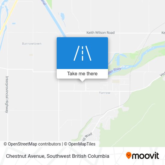 Chestnut Avenue plan