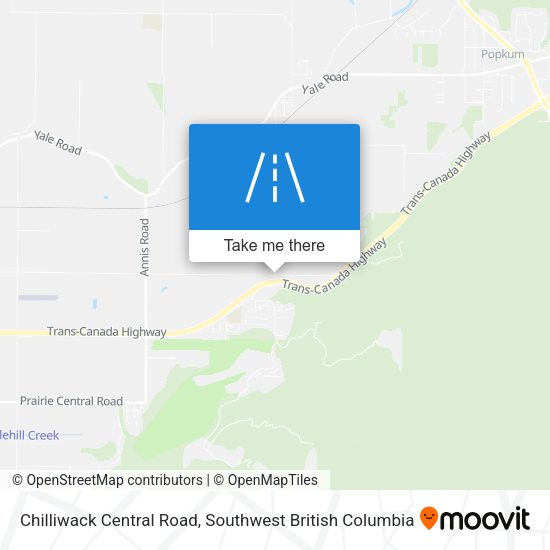 Chilliwack Central Road plan