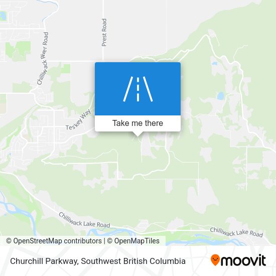 Churchill Parkway map