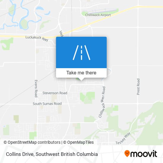 Collins Drive map