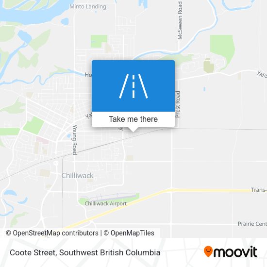 Coote Street map