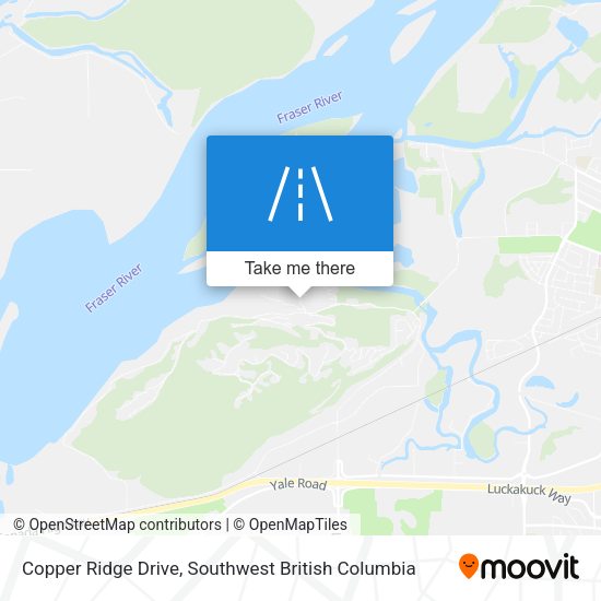 Copper Ridge Drive map