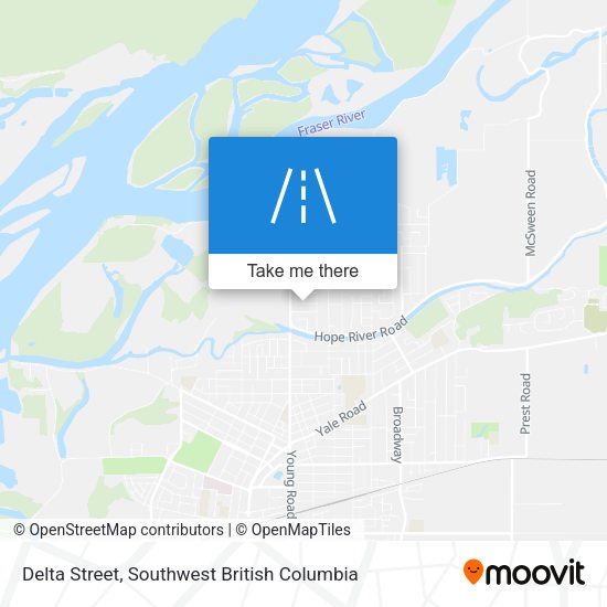 Delta Street plan