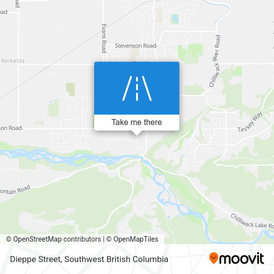 Dieppe Street plan