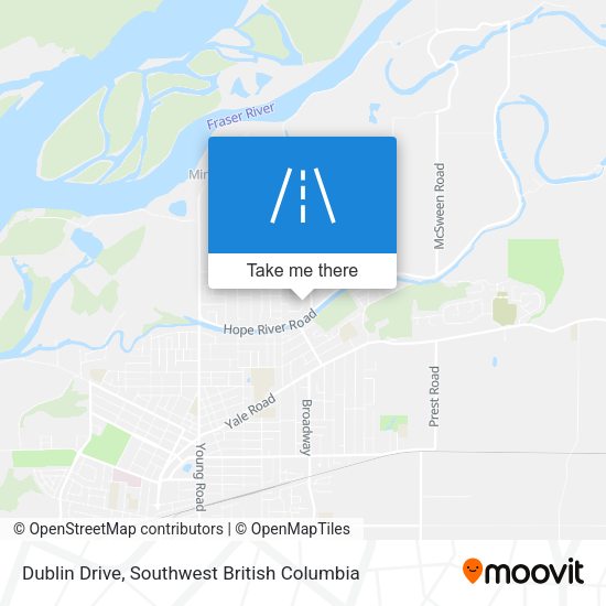 Dublin Drive map
