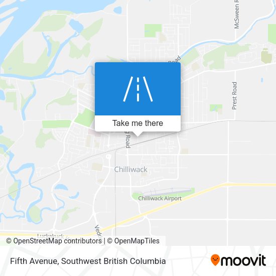 Fifth Avenue map