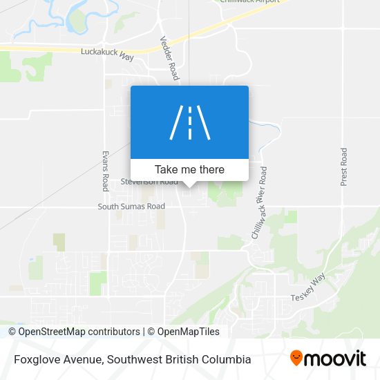 Foxglove Avenue plan