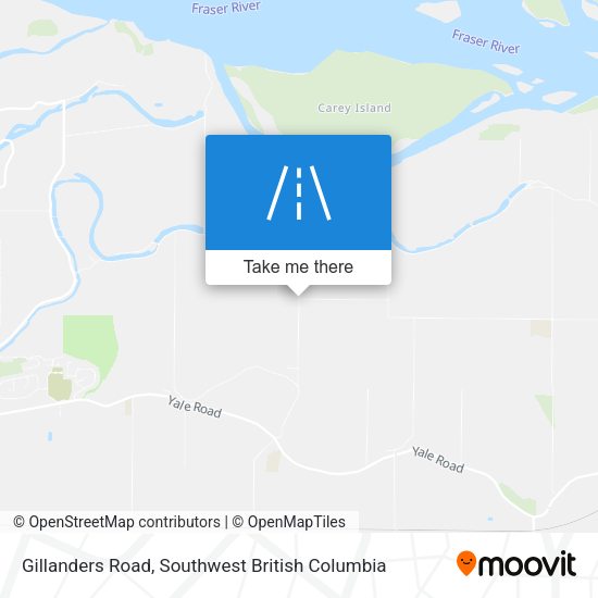 Gillanders Road map