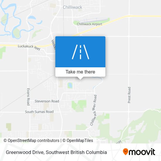 Greenwood Drive map